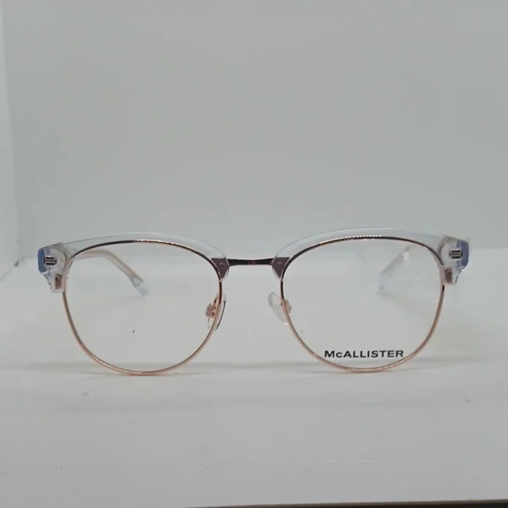 NWT WOMEN'S MCALLISTER EYEGLASS FRAMES MC4507 CRYSTAL